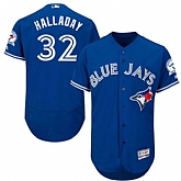 Toronto Blue Jays #32 Roy Halladay Blue 2016 Flexbase Collection Baseball Jersey DingZhi,baseball caps,new era cap wholesale,wholesale hats